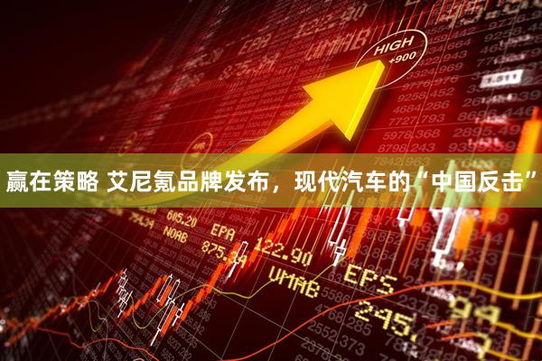 赢在策略 艾尼氪品牌发布，现代汽车的“中国反击”